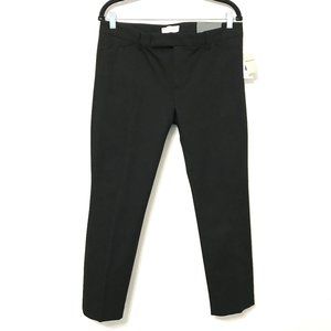 GAP Slim Cropped Black Stretch Ankle Crop Pants 12 R